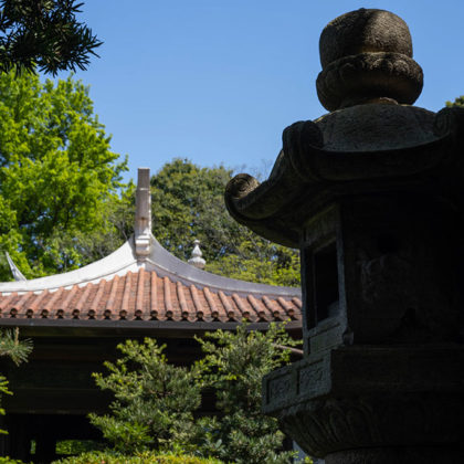 Lanterns at the temple